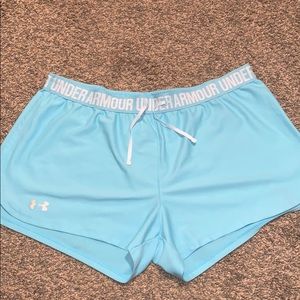 under armour shorts!